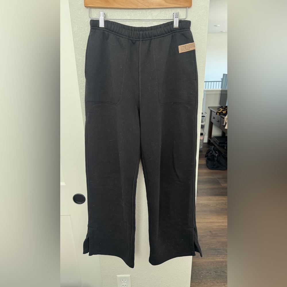 lunya Black silksweats